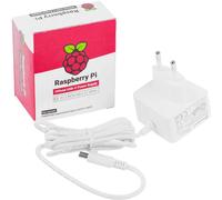 Pi® RASPBERRY PI - Offizielle White Pi 5.1A/3A PSU weiss Bulk Bloc dalimentation à tension fixe Convient pour (kits de développement): Raspberry Pi®