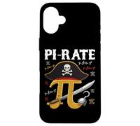 Pi-Rate Mathématiques Amusantes et Design Pirate Coque pour iPhone 16 Plus