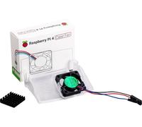 Pi® RB-Case-Fan Ventilateur actif Convient pour (kits de développement): Raspberry Pi® blanc