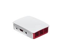 Raspberry Pi 2519567 accessoire pour carte de développent Logement Rouge, Blanc