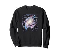 Pi Symbol Space Nebula Math Teacher Pi Day Sweatshirt