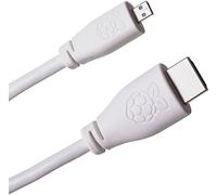 Raspberry Pi® T7733AX Câble HDMI Raspberry Pi® [1x HDMI mâle - 1x HDMI mâle D Micro] 2.00 m noir