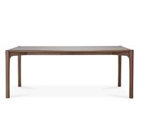 PI Table Chêne Rectangulaire Teck brun foncé Ethnicraft Lx200 cm - 5404023618351