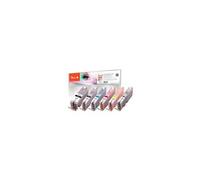 pi100?312 multi pack (noir, jaune, magenta, cyan) compatible cartouches dencre pack of 6 pi100-312