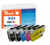 PI500-390 Cartouche Peach Brother LC-424 MultiPack Plus compatible