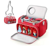 Piaclen Étui de transport compatible avec Toniebox 2 et 1, sac de rangement portable avec 2 supports magnétiques pour figurines Tonies, étui de voyage avec bandoulière