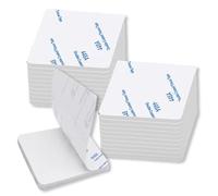 Piacolnic 200 Pièces Adhesif Puissant Ruban Mousse, Double Face Extra Fort, Adhésives en Mousse de Double Face, Carrés Patin Adhesive Double Face Adhésif de Montage Sur le Sol Portes Verres Métal