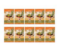Piadina romagnole IGP à la riminaise à l'huile d'olive extra vierge 4% (à consommer hors réfrigérateur) - 10 paquets de 3 piadines (375 g) - Végane, blé romagnol certifié