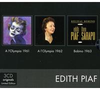 Piaf, Edith - A l'Olympia 1961 / A l'Olympia 1962 / Bobino 1963 (Coffret 3 CD)