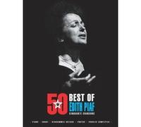 Piaf Edith Best Of 50 chansons partitions musicales pour piano, voix et guitare