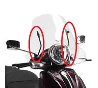 Piaggio beverly 500 (03>07) Set De Attaques Pare-Brise Spécifique De 106A GIVI