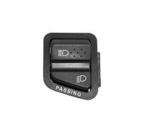 Piaggio Commutateur Code-Phare Origine 125-250-300-400 500 mp3, 125-250-400 x8, x9, x-Evo, Beverly-gilera 125 Runner 4t Noir Bouton-poussoir ON-OFF IP07