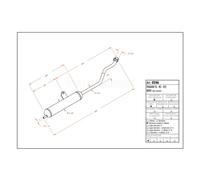Piaggio Si Ks Fl2 Boss 1978 2001 Round Shape Leovince Echappement Complet Sito
