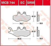 Piaggio TPH 50 2011-2017 TRW Ec Série Céramique Plaquettes de Frein MCB744EC