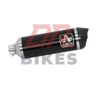 Piaggio Vespa Gtv 300 2023 Arrow Urban Aluminium Foncé Silencer Avec Carbone Fin