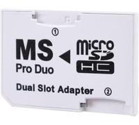 PIAL-Adaptateur Micro Sd Vers Memory Stick Pro Duo,Convertisseur De Carte Compatible Jusqu'À 64 Go