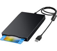 PIAL-Lecteur De Disquettes Externe Usb-Plug&Play,Compatible Windows,Design Ultra-Fin Et Portable