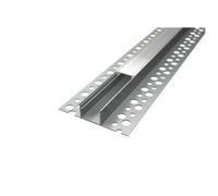 Pianeta Led Profilé en aluminium encastré de 2 m Plaque de plâtre Carrelage pour bande LED, couverture mate (BETA1T)