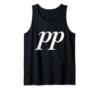 Pianissimo PP Nuance Musicale pour Musiciens Débardeur