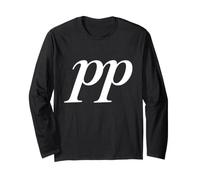 Pianissimo PP Nuance Musicale pour Musiciens Manche Longue