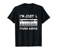 Pianiste Clavier Piano Musique Citation T-Shirt Graphique avec Valeur