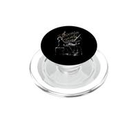 Pianiste Jouant du Piano à Queue Notes de Musique Live Concert Art PopSockets PopGrip pour MagSafe