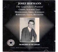 Pianiste Legendaire 1903-1918 : Schubert, Liszt, Chopin, Grieg, Mendelssohn,