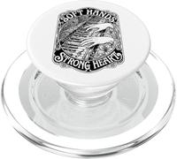 Pianiste Pianiste Soft Hands Strong Heart Musicien Vintage Music PopSockets PopGrip pour MagSafe