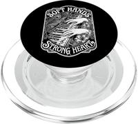 Pianiste Pianiste Soft Hands Strong Heart Musicien Vintage Music PopSockets PopGrip pour MagSafe