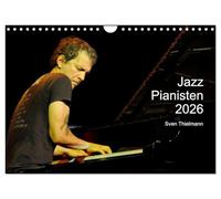 Pianistes de jazz 2026, Version française (Calendrier mural 2026 DIN A4 portrait), Calendrier CALVENDO mensuel