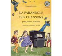 PIANKO NATACHA - FARANDOLE DES CHANSONS + CD - PIANO