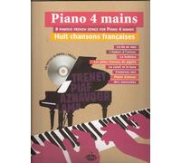 Piano 4 mains 8 chansons francaises