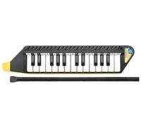Bontempi Piano à bouche 334262, 25 touches avec tube et étui, Blanc/Noir