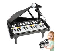 Piano à Clavier pour ,Instruments de Musique éducatifs compacts avec Microphone | Clavier Musical avec Microphone pour Enfant - pour garçons Filles , Anniversaire, Noël, Nouvel an