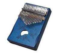 Piano à Doigts Piano à Pouce accordé Kalimba 17 Touches Multicolore(5)