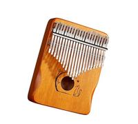 Piano à Doigts Portable Kalimba 21 Notes Piano À Doigts Multicolore en Acajou(Wood)