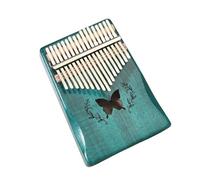 Piano à Doigts Portable Kalimba Finger Piano 10 17 21 Note Bois Multicolore(2)