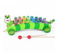 Piano À Main En Bois Pour Enfants, Jouets Éducatifs, Musique, Animaux, Octave Drag