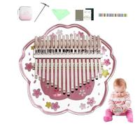 Piano à Pouce - Boîte pour Piano | Piano Portable En Acrylique 17 Tons Avec 17 Touches Mbira En Marteau Pour Accorder Et Instructions D'étude, Outils