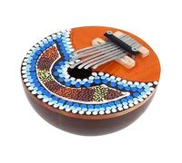 Piano à pouce, excellent effet en métal, coquille de noix de solide Mbira, pratique musicale durable pour l'enseignement de la musique