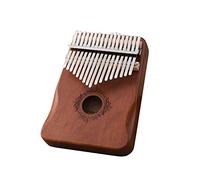 Piano à pouce Kalimba à 17 touches, ergonomique et portable, style rétro, avec instructions d'étude et marteau d'accordage, pour adultes, enfants, débutants, amateurs et joueurs professionnels