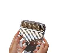 Piano À Pouce Kalimba Kalimba 17 Touches Pour Débutant Instrument De Musique Professionnel Portable En Acrylique Transparent(5)