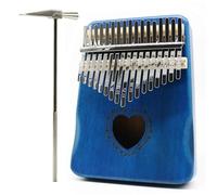 Piano À Pouce Kalimba Kalimba À 17 Touches Corps En Acajou Accessoires Pour Instrument Mbira(3/4)