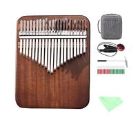 Piano À Pouce Kalimba Kalimba Professionnel À 21 Touches En Noyer Pour Débutant Piano Pouce Bois Massif Mbira Avec Étui