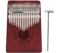 Piano à pouce Kalimba LT-K17S Portable en Acajou 17 Touche pour Débutants G