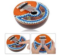 Piano à pouce Mbira à 7 touches accordable - Instrument de musique portable idéal pour les enfants et les adultes