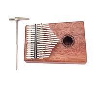 Piano à pouce portable à 17 touches en bois facile à apprendre Kalimba Cadeau professionnel Outil débutant