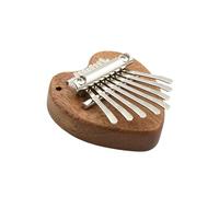Piano à pouce portable à 8 touches en bois - Instrument de musique portable pour débutant