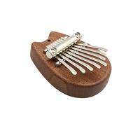 Piano à pouce portable en bois à 8 touches - Petit instrument de musique portable pour enfants et débutants - Piano de poche en bois pour débutant