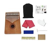 Piano à pouce portable facile à apprendre Kalimba Instrument de musique 17 touches pour débutant